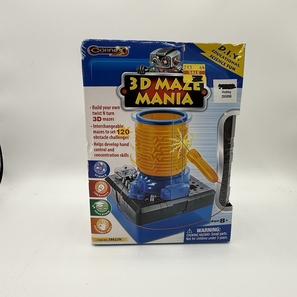 Connex Build‎ it Yourself 3D Maze Mania Challenge - STEM, New Education